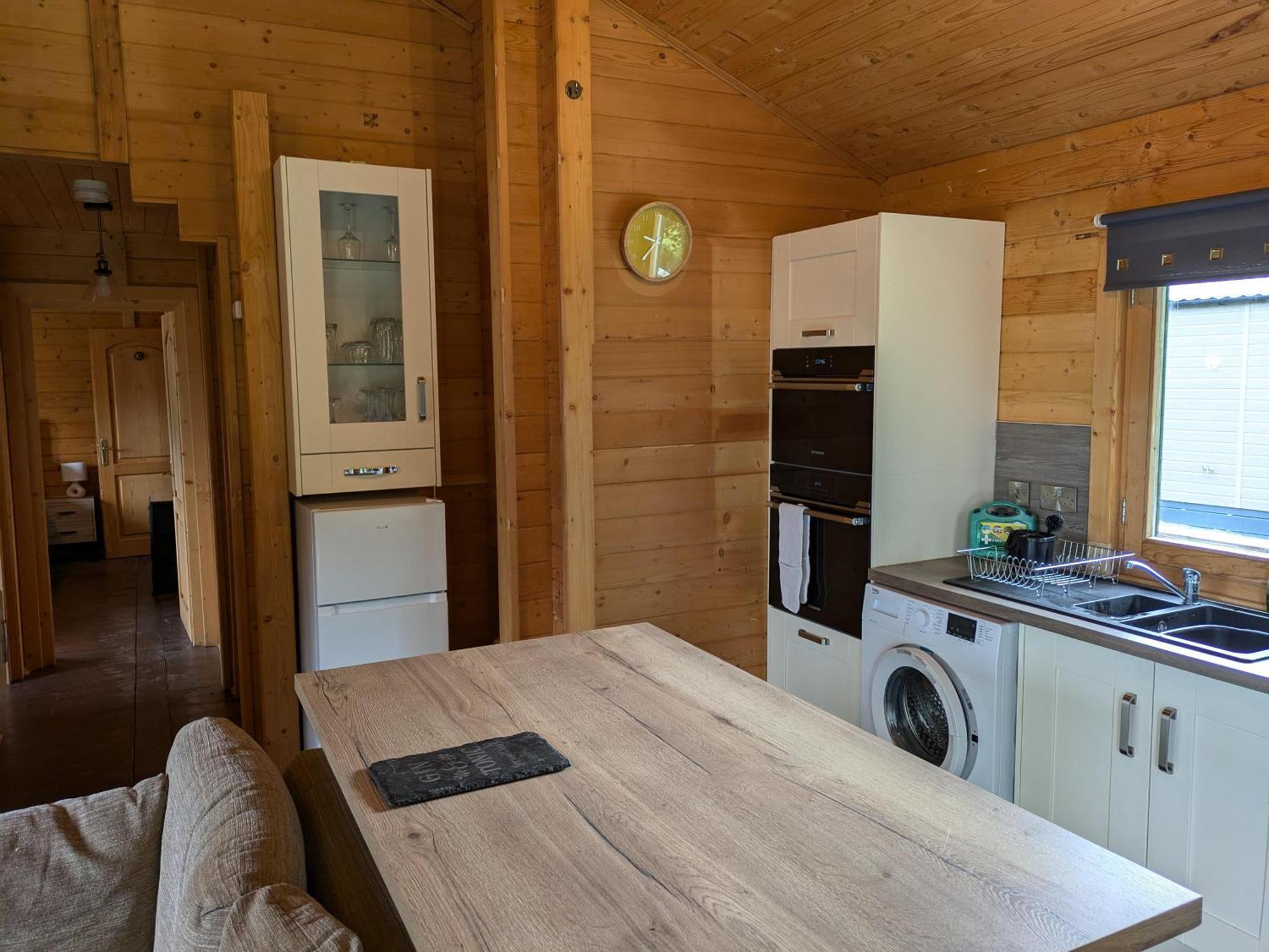 Rustic Lodge Retreat At Riverview Holiday Park Newcastleton Екстер'єр фото